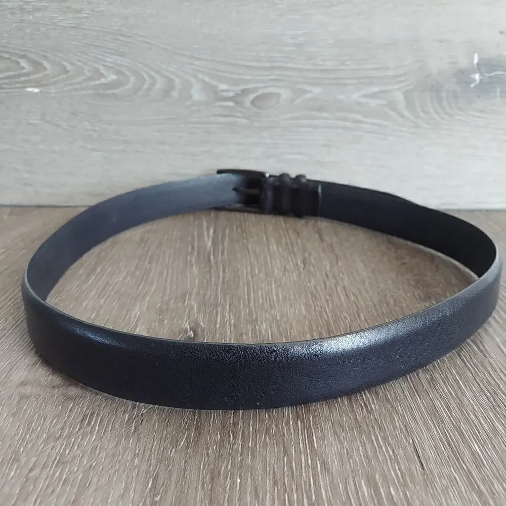 Men's Dockers Black Leather Belt 34